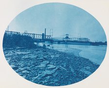 No. 199. Draw Span of Chicago & North Western Rail Road Bridge at Clinton, Iowa, 1885. Creator: Henry Bosse.