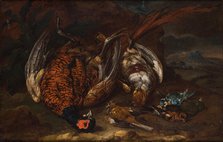 Slaughtered Birds, 1st half of 18th century. Creator: Philipp von Purgau.