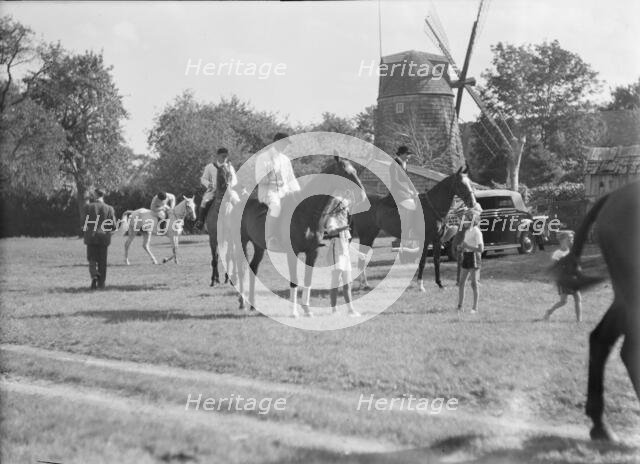 East Hampton horse show, 1936. Creator: Arnold Genthe.