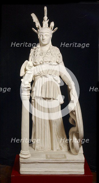 Varvakeion Athena, from Athens, 2nd century. Artist: Unknown.