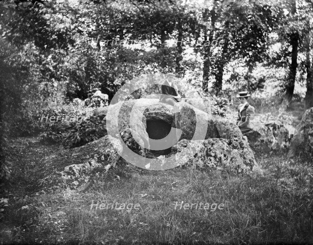 Waylands Smithy, Ashbury, Oxfordshire, c1860-c1922. Artist: Henry Taunt.