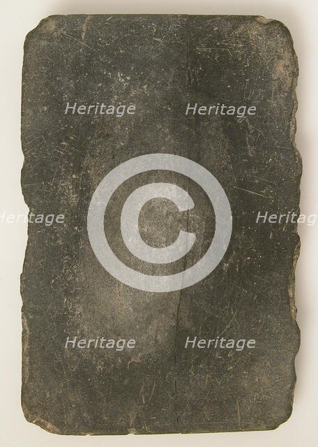 Palette, Coptic, 4th-7th century. Creator: Unknown.