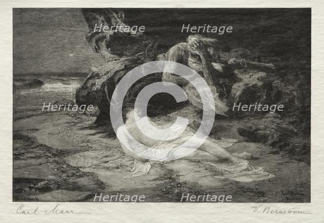 The Mystery of Life, 1887. Creator: Victor Bernstrom (American, 1845-1907).