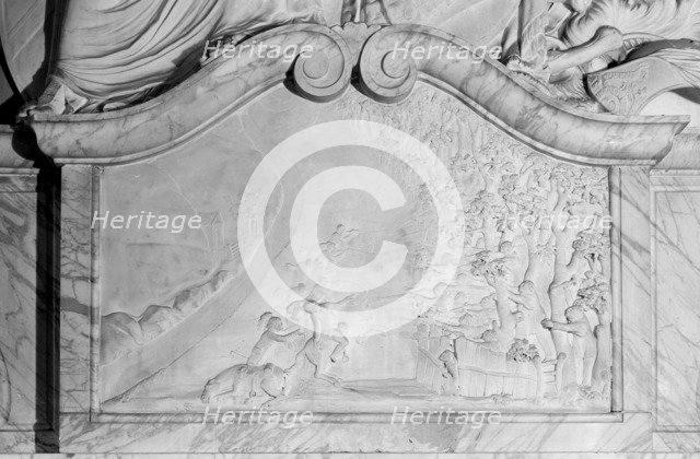 'The Ambush'. Monument to Cornet Geary, Great Bookham, Surrey. Artist: Laurence Goldman