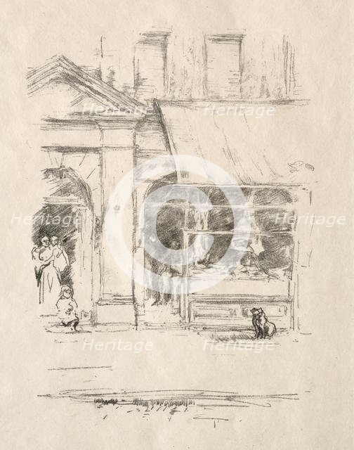 The Butcher's Dog, 1896. Creator: James McNeill Whistler (American, 1834-1903).