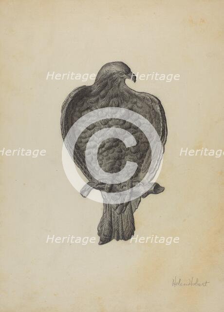 Pin Tray, c. 1940. Creator: Helen Hobart.