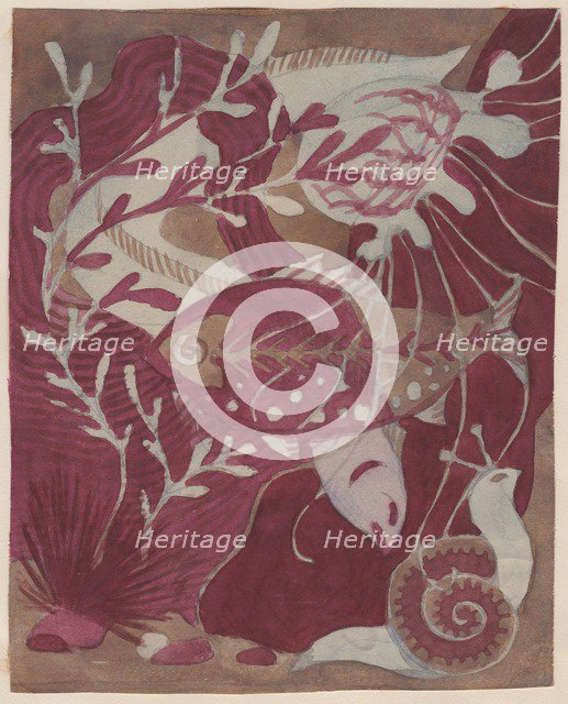 Underwater scene, c1950. Creator: Shirley Markham.