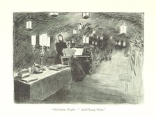 Christmas Night - "Auld Lang Syne", 1899.  Creator: Charles Dana Gibson.