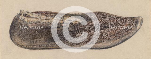 Shoe, 1935/1942. Creator: Melita Hofmann.