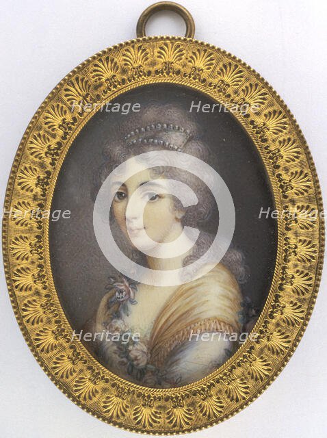 Princess Juliana Luise Schaumburg-Lippe, c1750. Creator: Unknown.