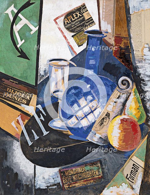 Still Life, 1913. Artist: Exter, Alexandra Alexandrovna (1882-1949)