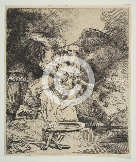 Abraham's Sacrifice, 1655. Creator: Rembrandt Harmensz van Rijn.