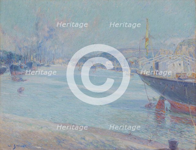 The Estuary at Desierto, 1897. Creator: Guiard, Adolfo (1860-1916).