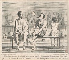 Dites donc, monsieur Beaufumé ..., 1858. Creator: Honore Daumier.