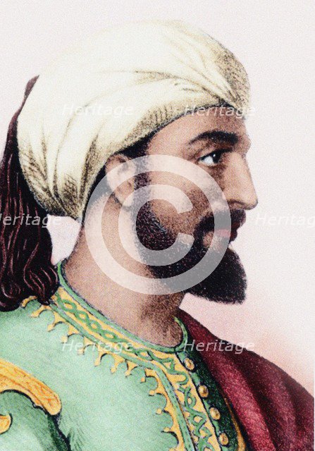 Abd al-Rahman III, Caliph of Córdoba, 19th century.