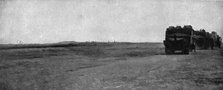 'Nos chars d'assaut; L'avance en colonne des chars d'assaut, le matin du 16 avril 1917', 1917. Creator: Unknown.