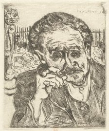Dr. Gachet (Man with a Pipe), 1890. Creator: Vincent van Gogh.