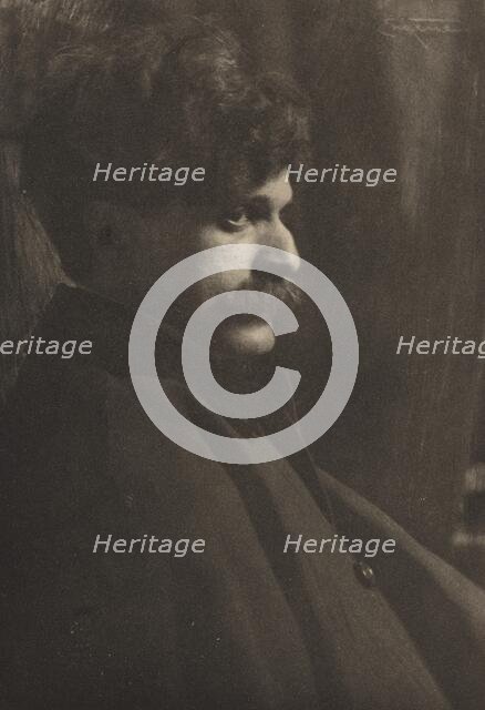 Alfred Stieglitz, c. 1901. Creator: Frank Eugene.