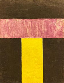 Non-Objective Composition. Color Painting, 1917. Creator: Rozanova, Olga Vladimirovna (1886-1918).