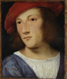 Portrait of a Young Man, c1510. Creator: Titian.