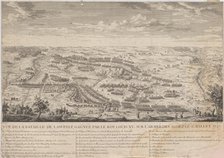 The battle of Lawfeld on 2nd July 1747. Creator: Guélard, Jean-Baptiste (active 1730-1760).