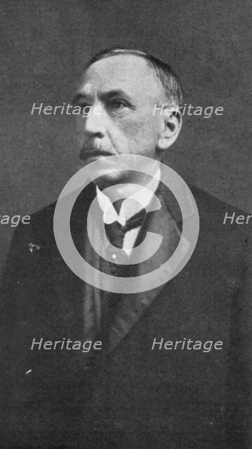 ''A la conference economique des allies; M. Hughes, premier ministre d'Australie', 1916. Creator: Manuel.