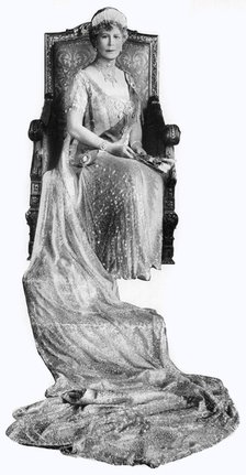 Mary of Teck, Queen Consort of George V of the United Kingdom, c1930s. Artist: Unknown