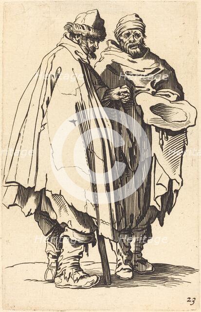 Blind Beggar and Companion. Creator: Unknown.