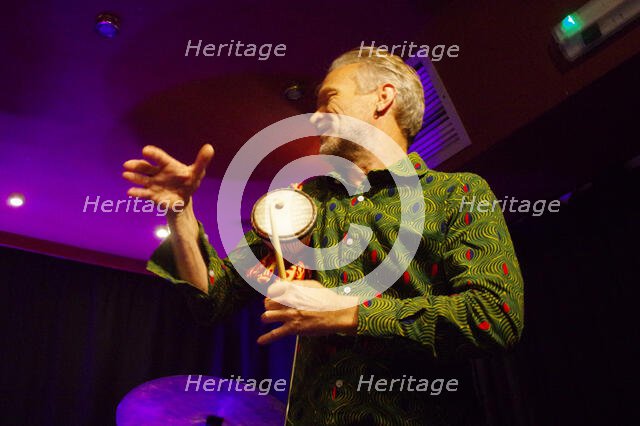 Sean Quinn, Guido Spannocchi Quartet, Verdict Jazz Club, Brighton, East Sussex, Sept 2023. Creator: Brian O'Connor.