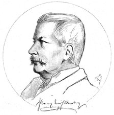 ''Mr. H. M. Stanley; A sketch from Life', 1890. Creator: Unknown.