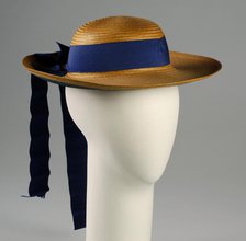Hat, American, 1883. Creator: Unknown.