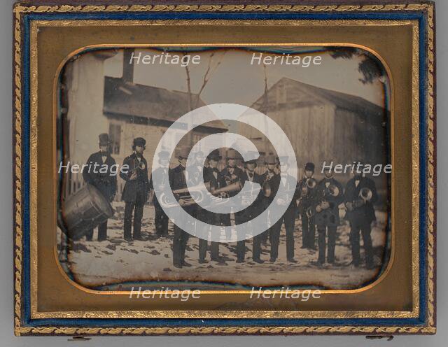 Untitled (Brass Band), 1852. Creator: Unknown.