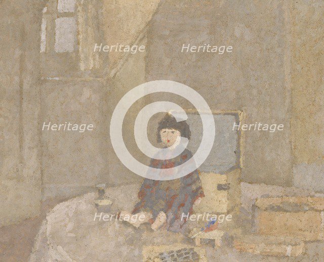 'The Japanese doll', 1896-1930. Artist: Gwendolen Mary John