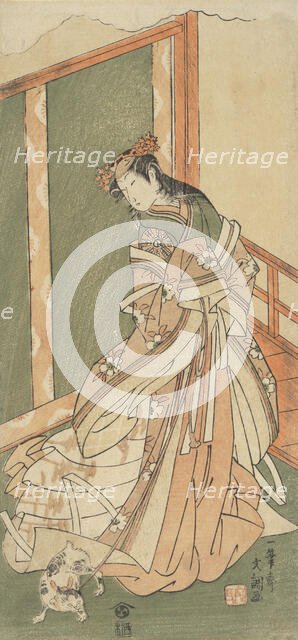 The Third Princess (Onna San no Miya), ca. 1771. Creator: Ippitsusai Buncho.