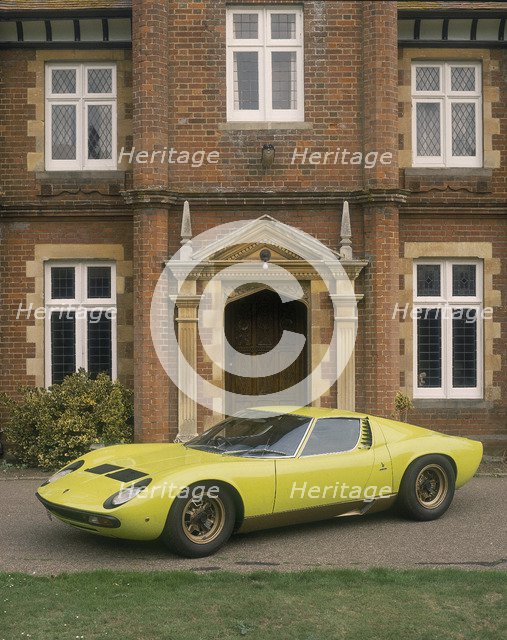 1968 Lamborghini Miura SV. Artist: Unknown