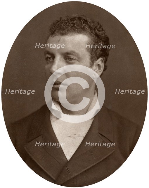 Captain Lord Charles William Delapoer Beresford, British naval officer, 1883.Artist: Lock & Whitfield