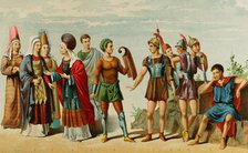 Phoenicians and Celtiberians, Iberian Peninsula, Ancient History, (1877).  Creator: Unknown.