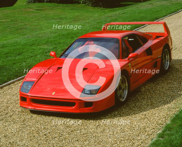 1989 Ferrari F40. Artist: Unknown.