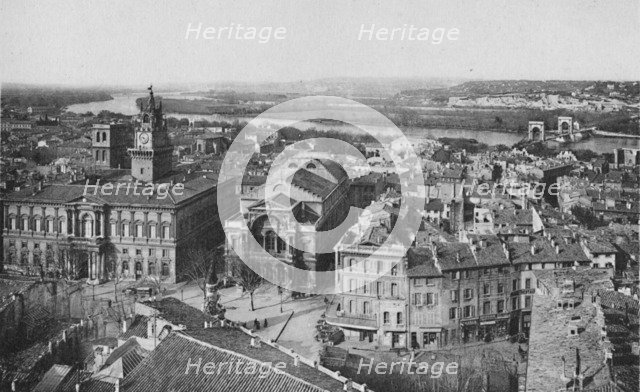 'Avignon - General View Taken From St. Laurent Tower', c1925. Artist: Unknown.