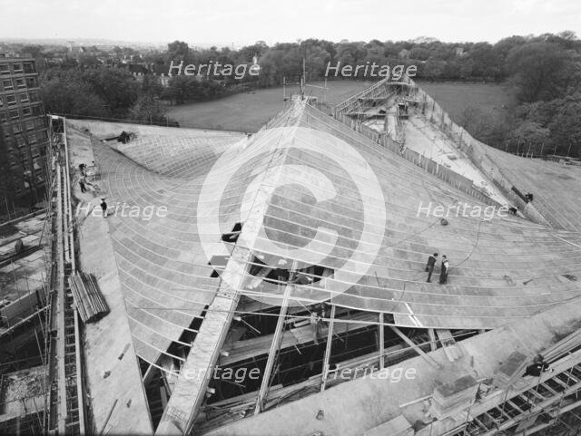 Commonwealth Institute, Kensington High Street, Kensington, London, 23/10/1961. Creator: John Laing plc.