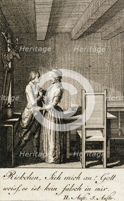 Iffland's Jager, 1786. Creator: Daniel Nikolaus Chodowiecki.