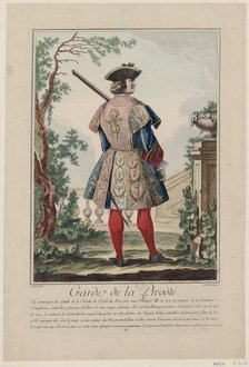 Gardes de la prévôté, 1756. Creator: De Fehrt, Antoine Jean (1723-1774).