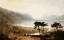 Lake of Geneva from Montreux, c1810. Creator: JMW Turner.