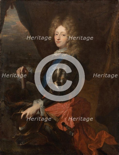 Portrait of King Frederik IV as Prince, 1693. Creator: Hyacinthe Rigaud.
