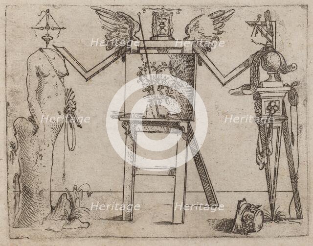 From "Bizzarie di varie Figure", 1624. Creator: Giovanni Battista Bracelli.