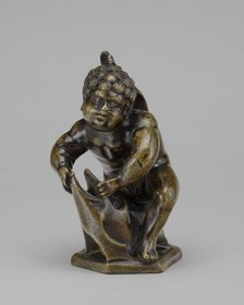 A Child on a Dolphin, c. 1525/1550. Creator: Peter Flotner.