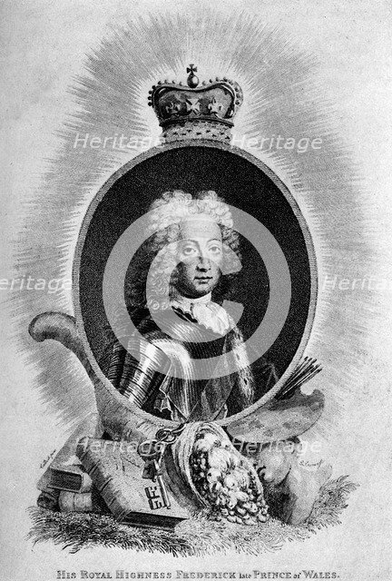 Frederick Louis (1707-1751), Prince of Wales, 18th century (1912). Artist: Unknown