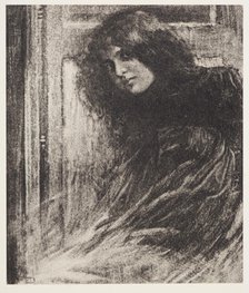 Young girl. From the portfolio: Robert Demachy,  c.1890-1914. Creator: Robert Demachy.