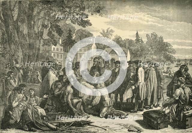 'Penn's Treaty with the Indians', 1682, (1890).   Creator: Unknown.
