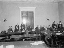 House Committee On Naval Affairs - Heads: Gray of In; Hensley of Mo; Talbott of Md...., 1915. Creator: Harris & Ewing.